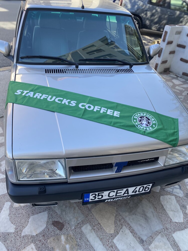 Starfucks torpido havlusu