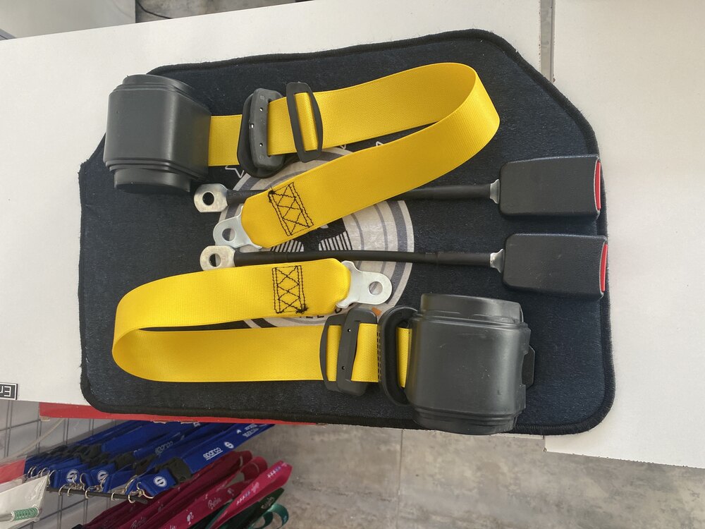 Tofaş emniyet kemer takımı sarı 