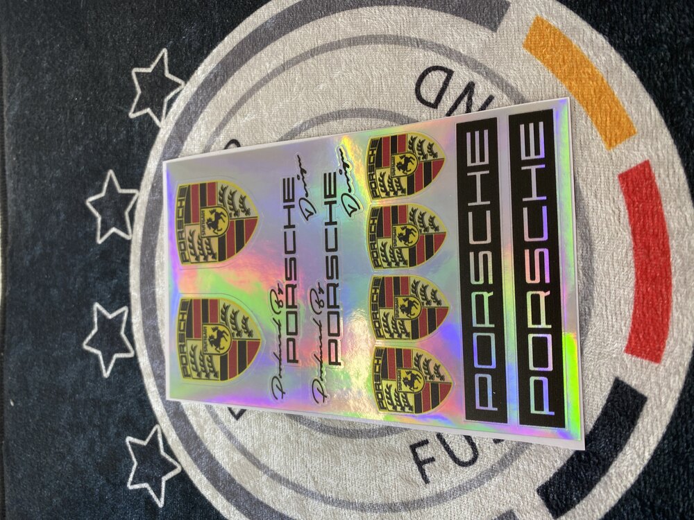 Porsche hologram set