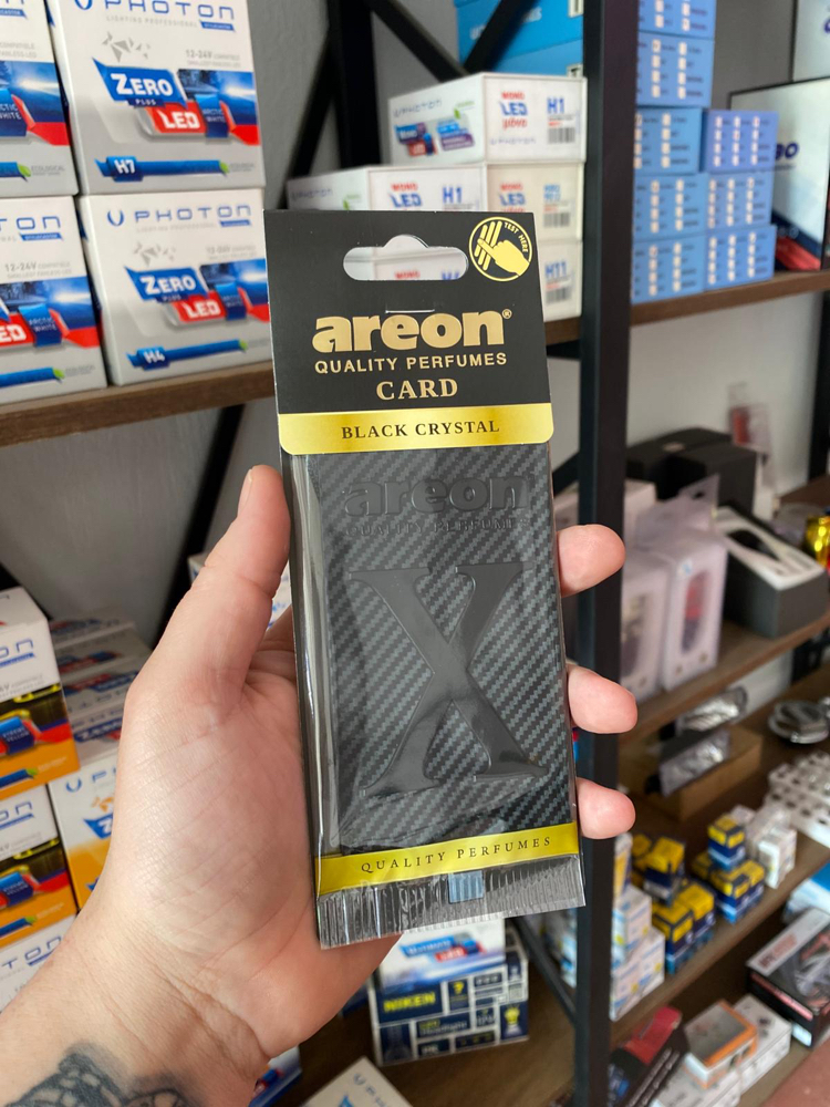 Areon card ( black kristal )