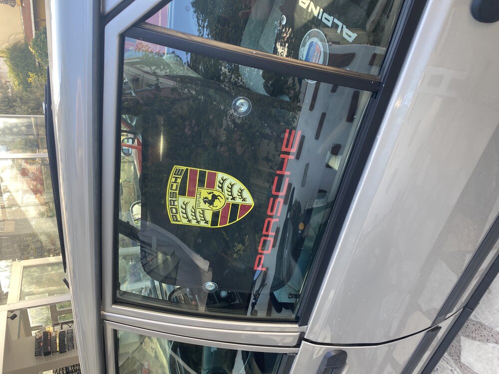 Porsche yan cam perdesi sağ sol takım