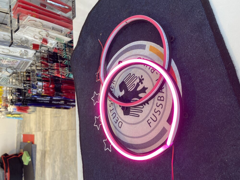 Pembe neon kasnak 16 cm 
