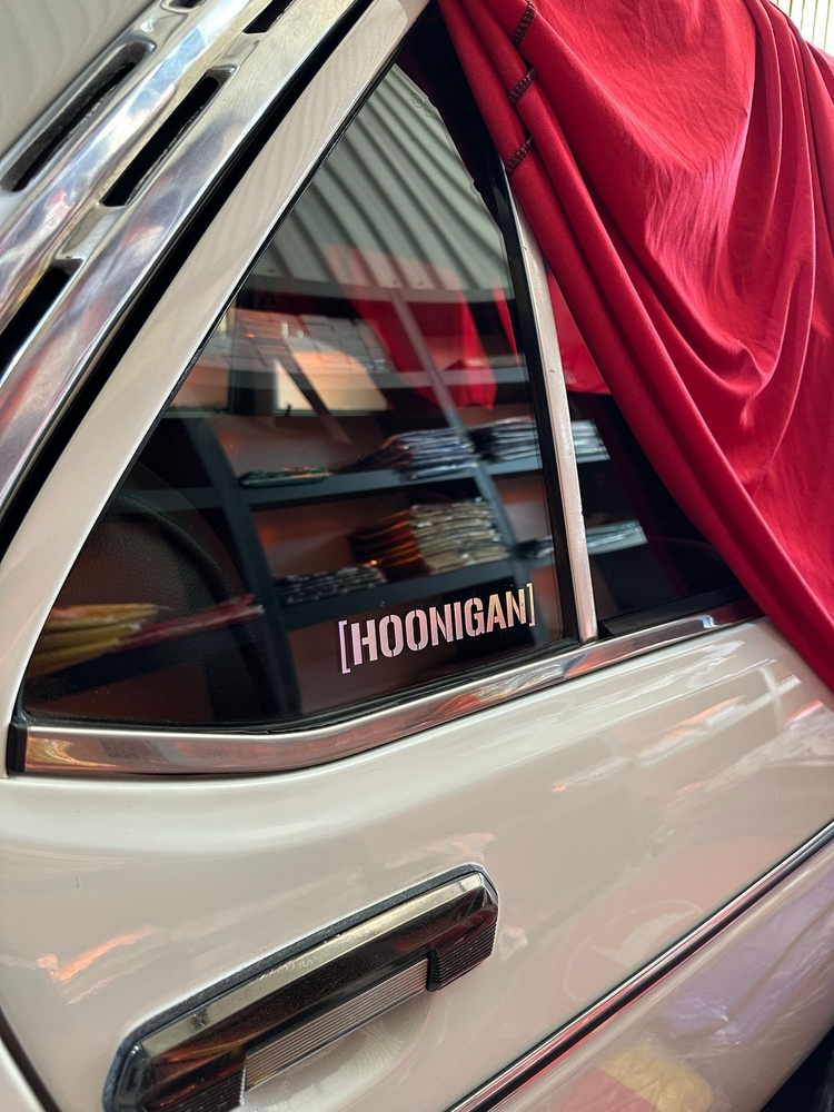 Hoonigan sticker