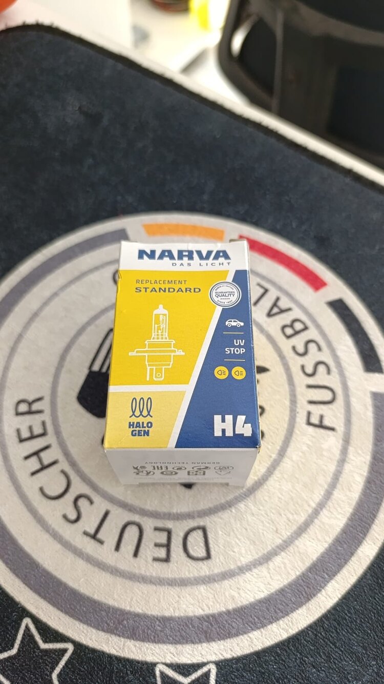 NARVA H4 normal ampül 