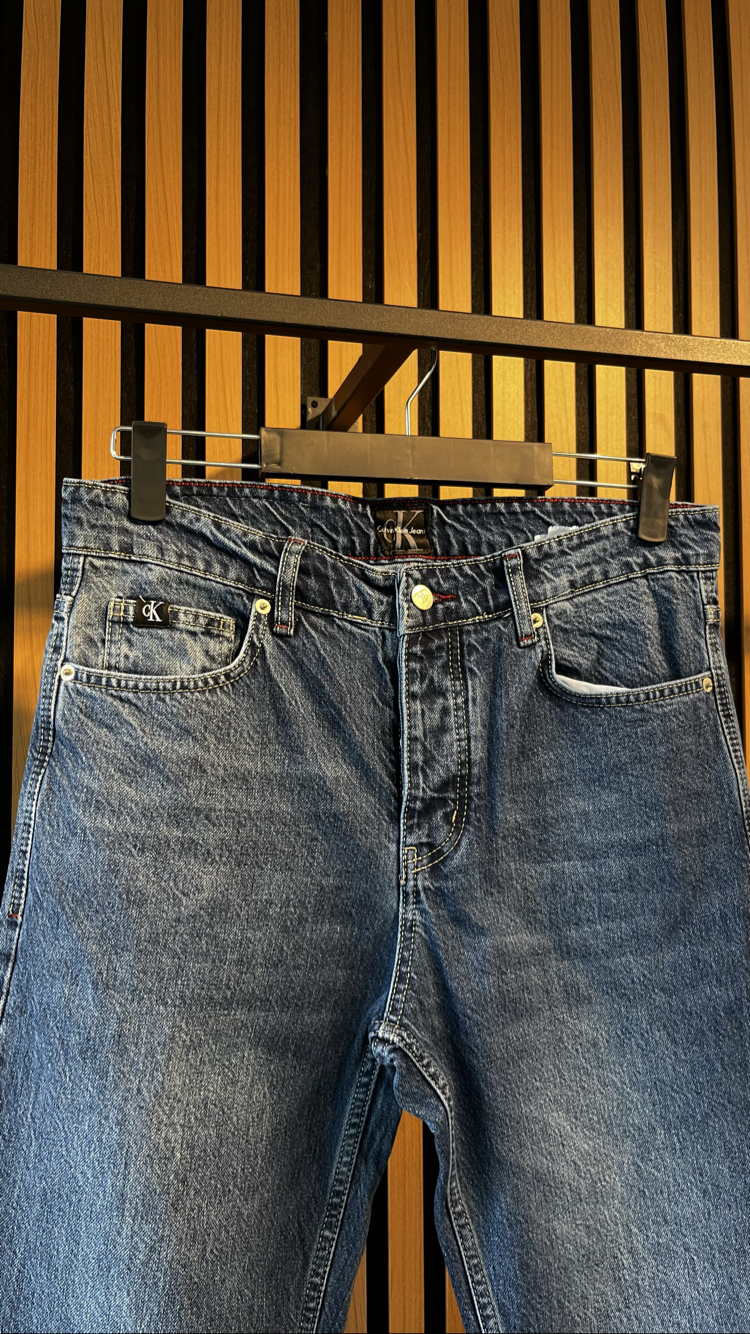 C*LVİN K*EİN PREMİUM BAGGY KOT PANTOLON - 3371