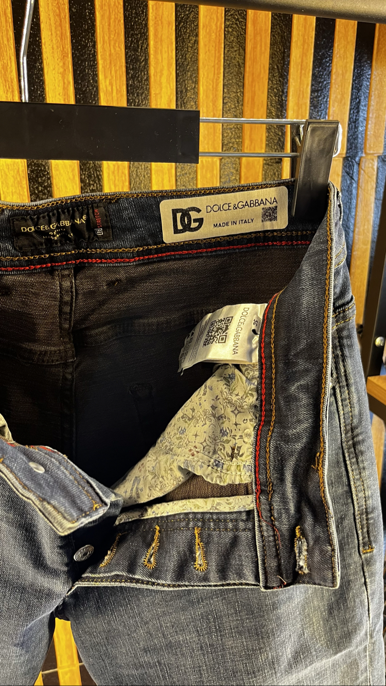D*OLCE & G*ABBANA İTHAL KOT PANTOLON 321 DG 