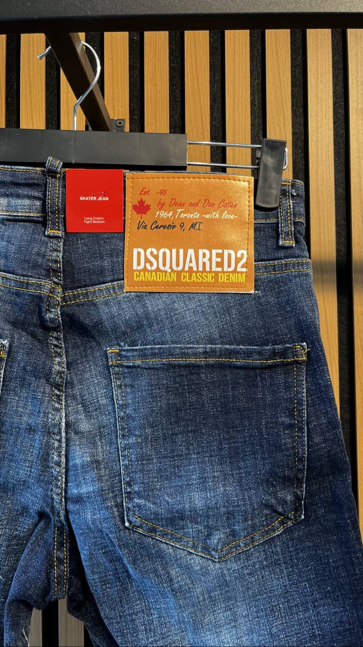 D*SQUARED2 PREMİUM KOT ŞORT - 668