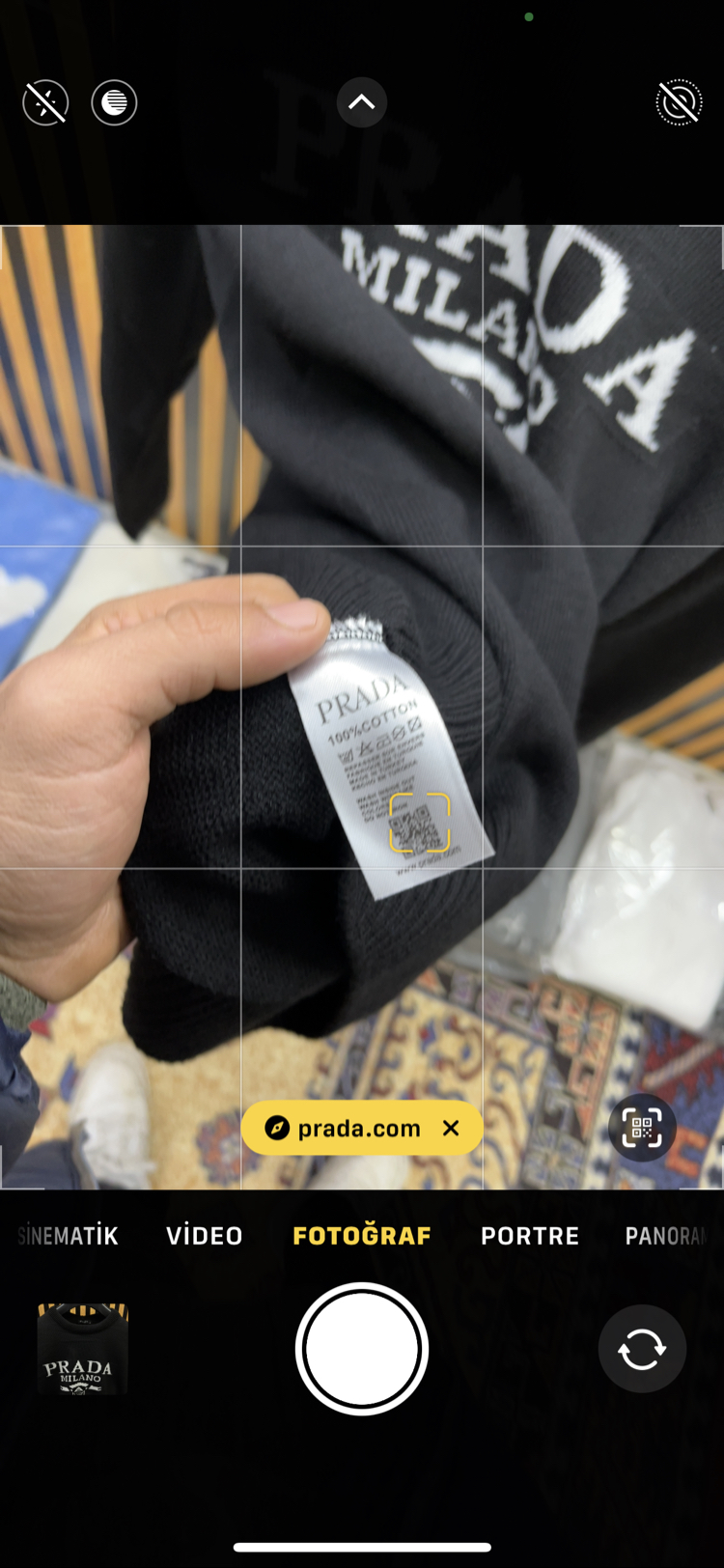 P*ada M*lano Premium ithal triko kazak - %100 Saf Pamuk Premium Kalite