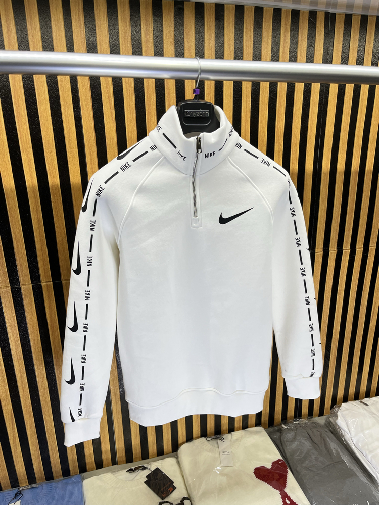 N*KE 3 iplik Şardonlu İthal Premium yarım fermuarlı sweatshirt - %100 Saf Pamuk Premium Kalite