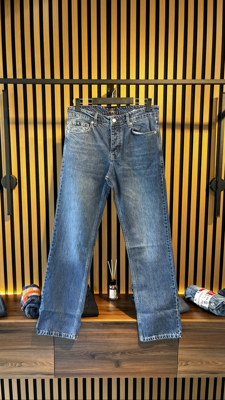 C*LVİN K*EİN PREMİUM BAGGY KOT PANTOLON - 3371