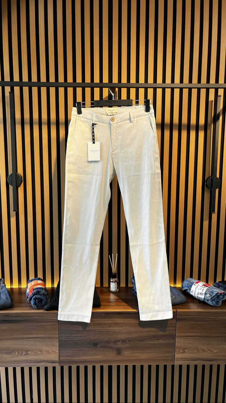J*COB C*HEN İTHAL VİP LİKRALI KETEN JOGGER - 1014