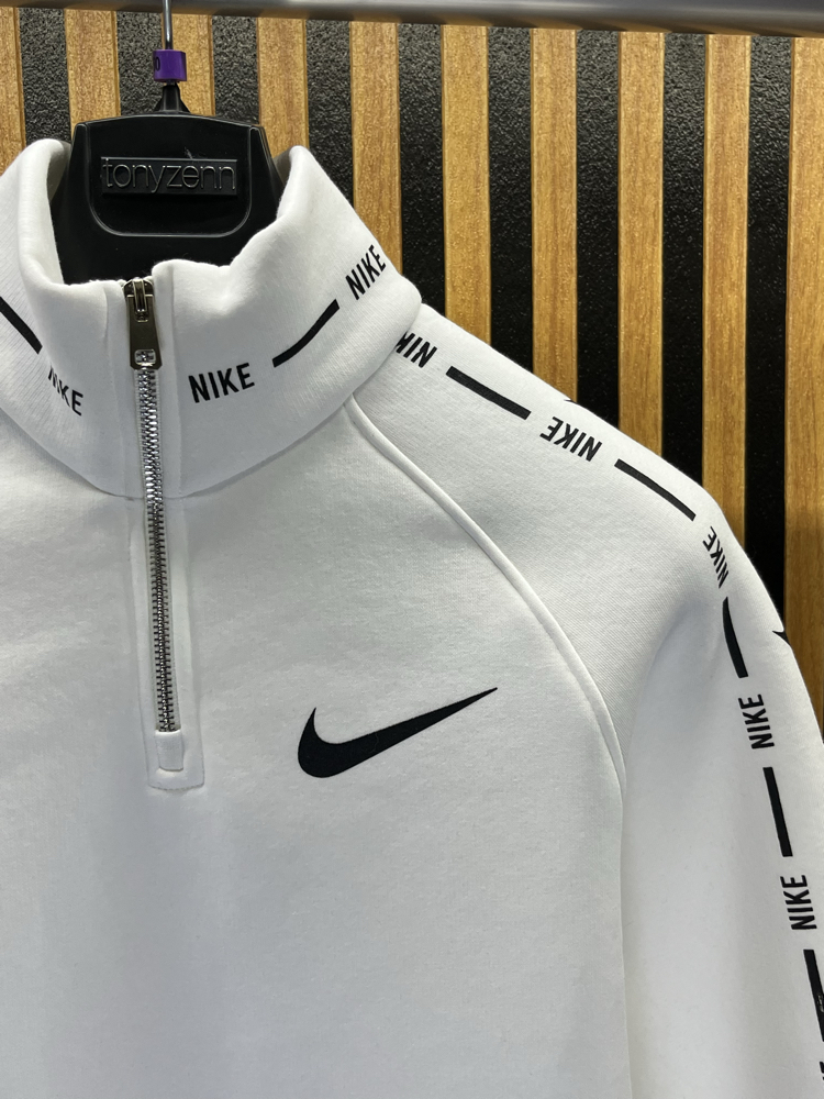 N*KE 3 iplik Şardonlu İthal Premium yarım fermuarlı sweatshirt - %100 Saf Pamuk Premium Kalite