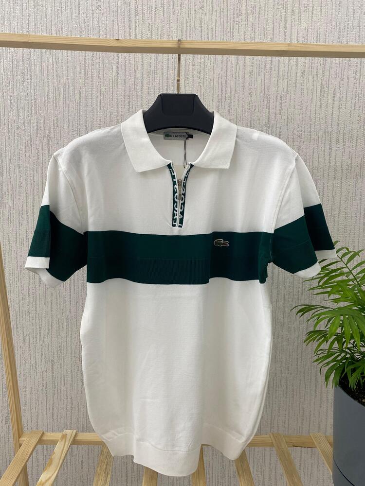 Lacoste Polo Yaka Triko Kumaş Erkek Tişört