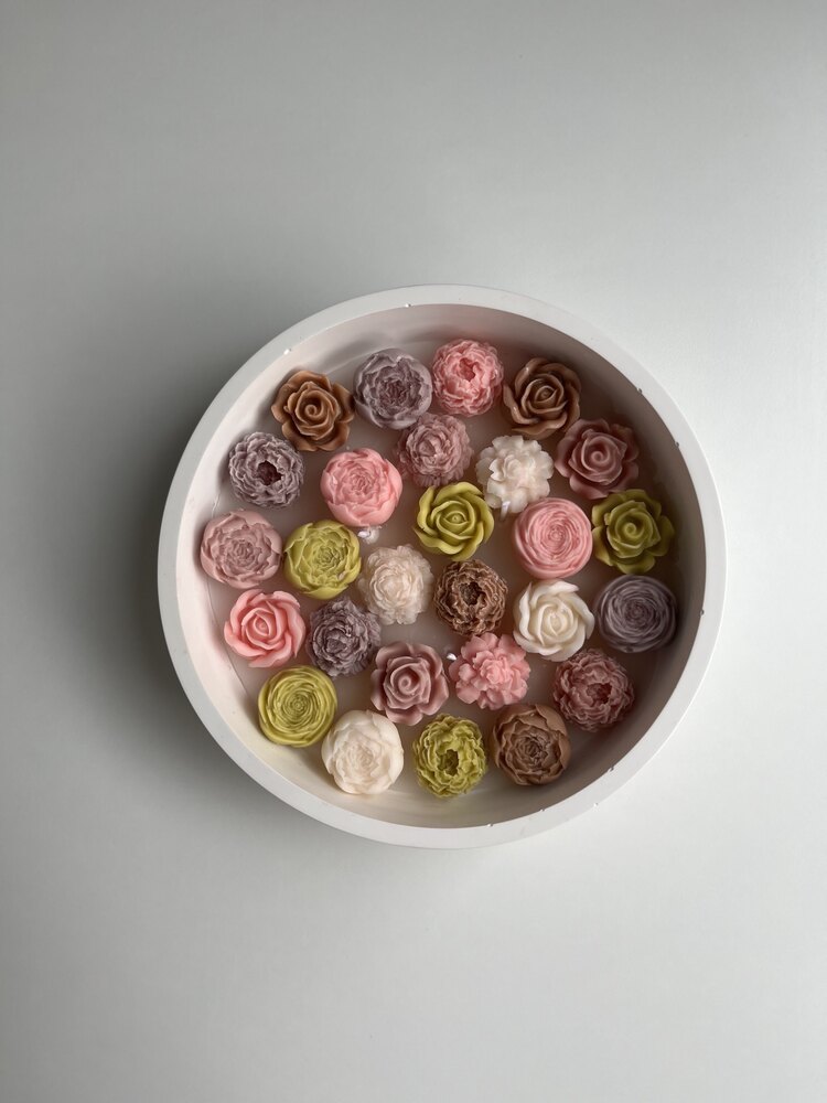 Flowers Candle