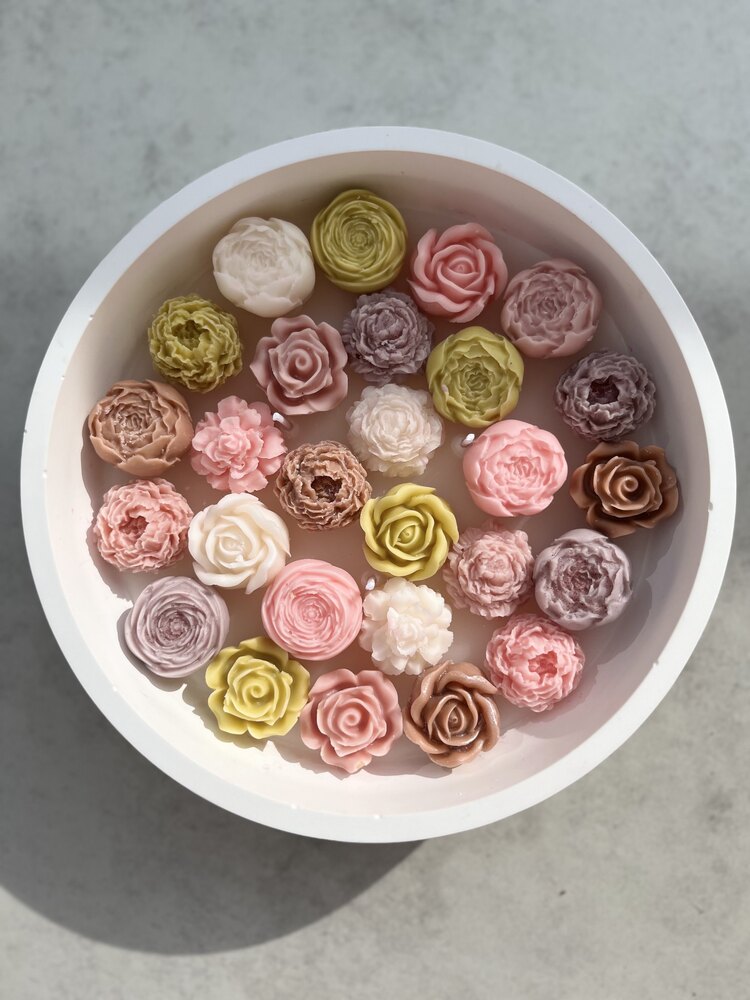 Flowers Candle