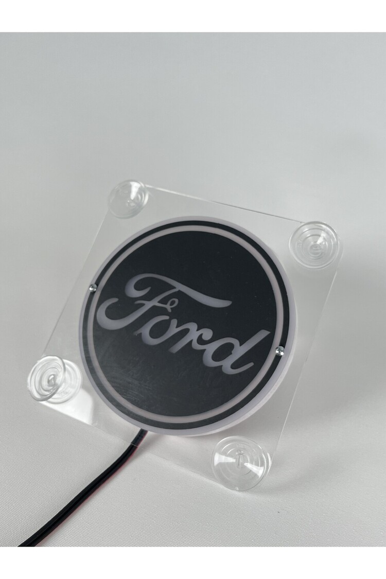 FORD SİYAH CAM ÖNÜ LOGO TABELA 12VOLT
