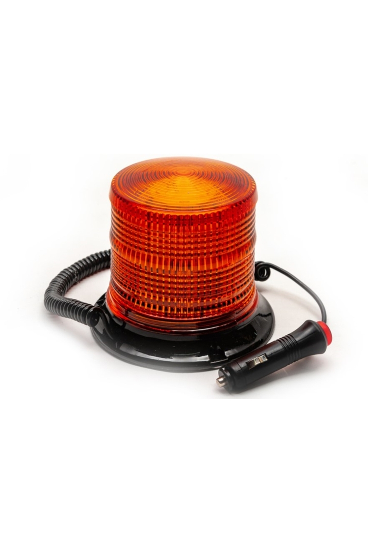 3 FONKSİYONLU SARI LEDLİ ÇAKARLI DÖNERLİ FLAŞLI MIKNATISLI TEPE LAMBASI 12V-24V