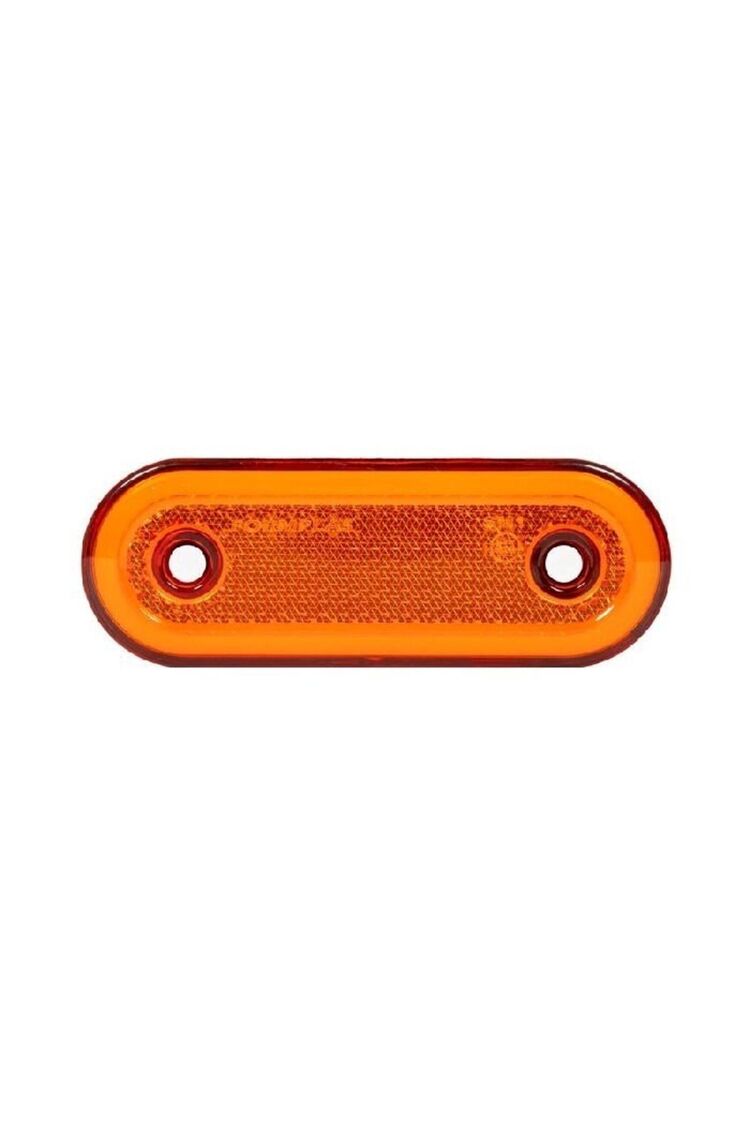 Neon Ledli Oval Yan Kasa Lambası Sarı 12-24v