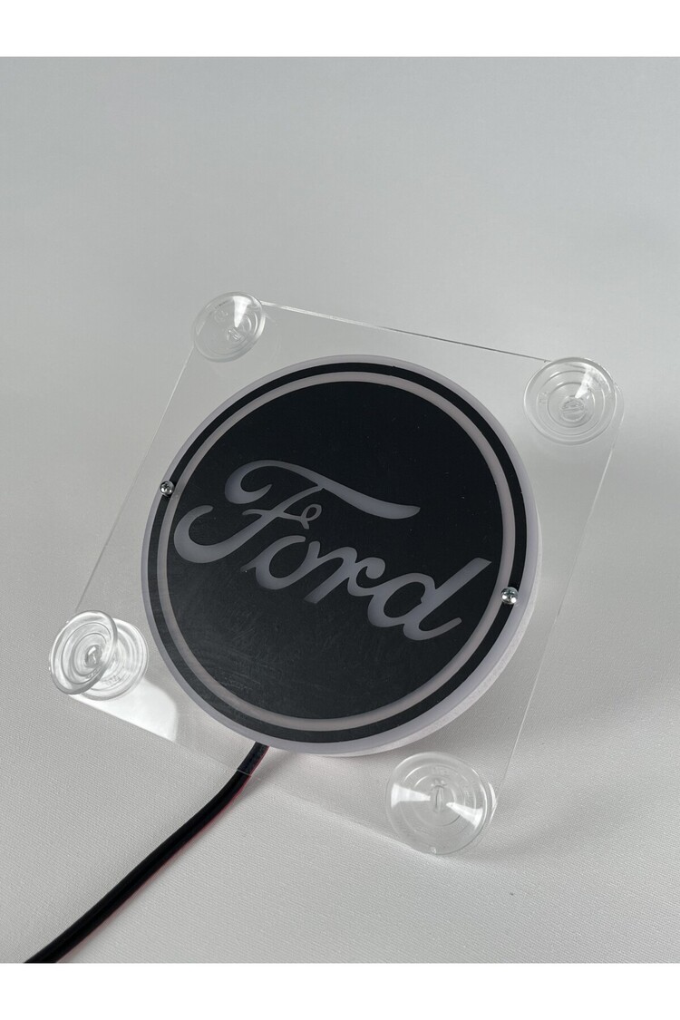FORD SİYAH CAM ÖNÜ LOGO TABELA 12VOLT