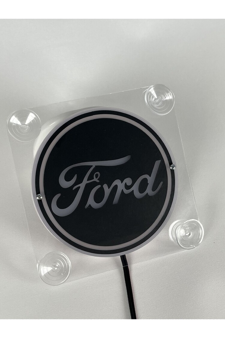 FORD SİYAH CAM ÖNÜ LOGO TABELA 12VOLT