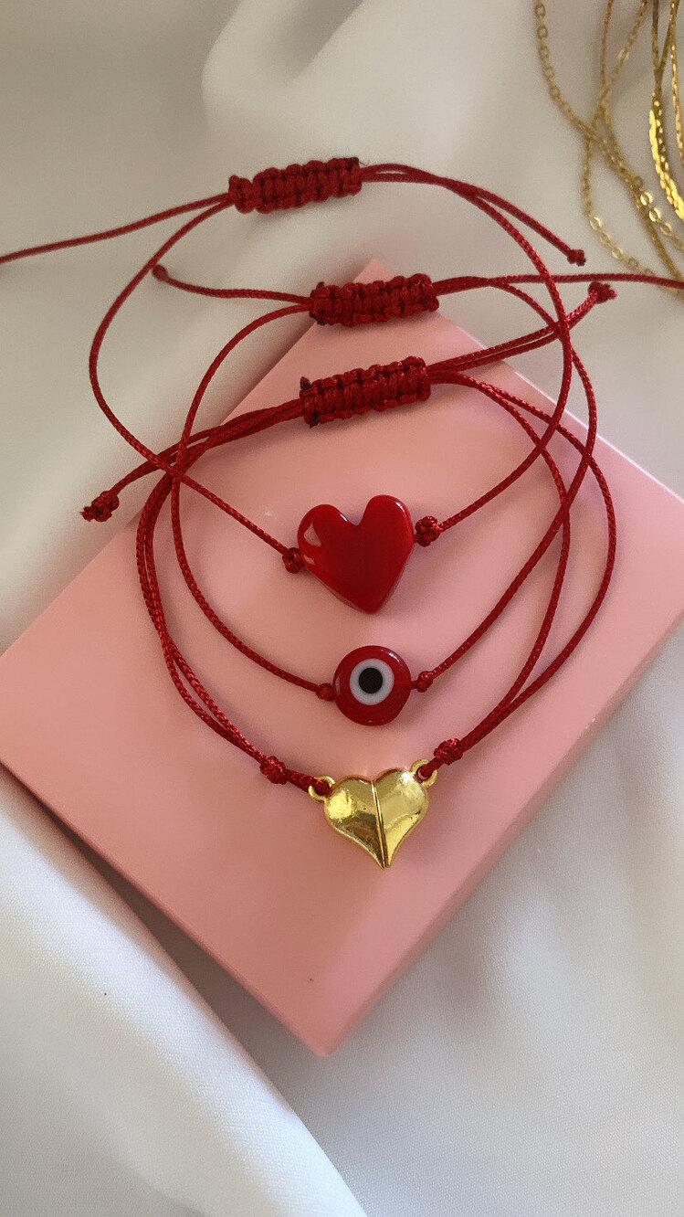 Aşk Bileklik Set
