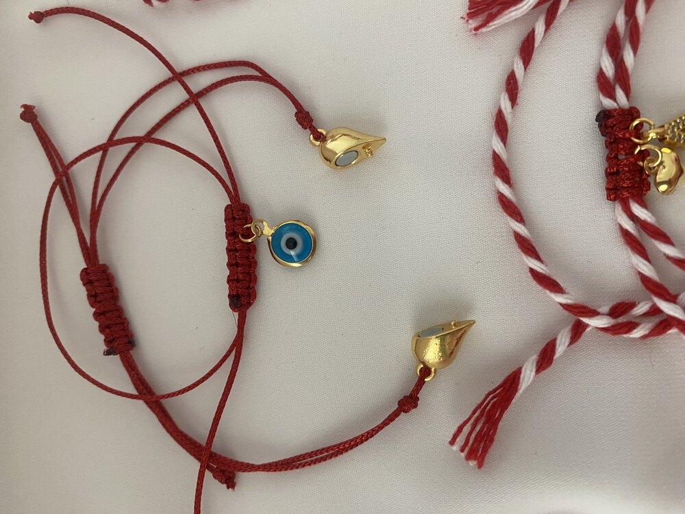 Kalbimin yarısı sende bileklik