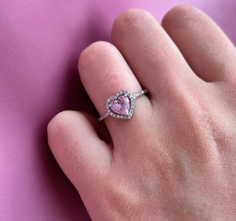 Pembe Pandora Yüzük
