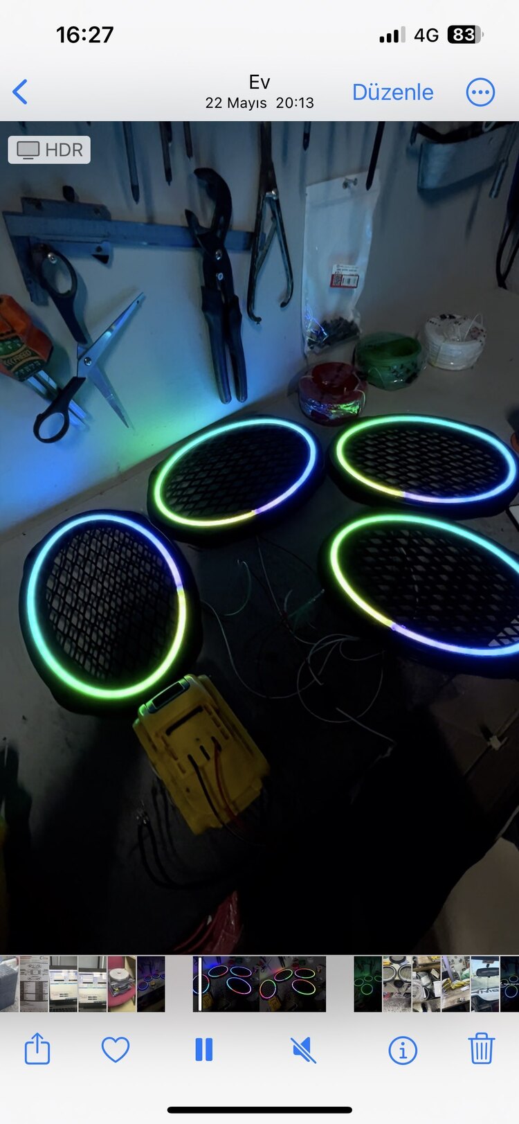 Oval 6x9 pixel kapak 2 takım 4 adet 