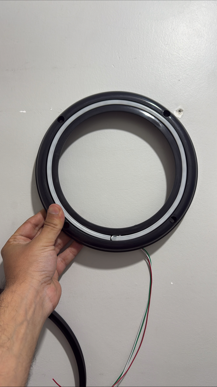 20cm PİXEL NEON KAPAK 4ADET (PETEKLİ )