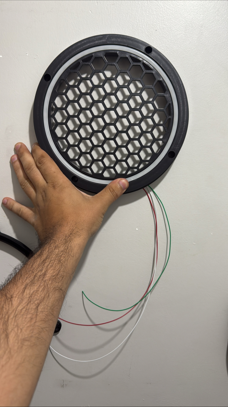 20cm PİXEL NEON KAPAK 4ADET (PETEKLİ )