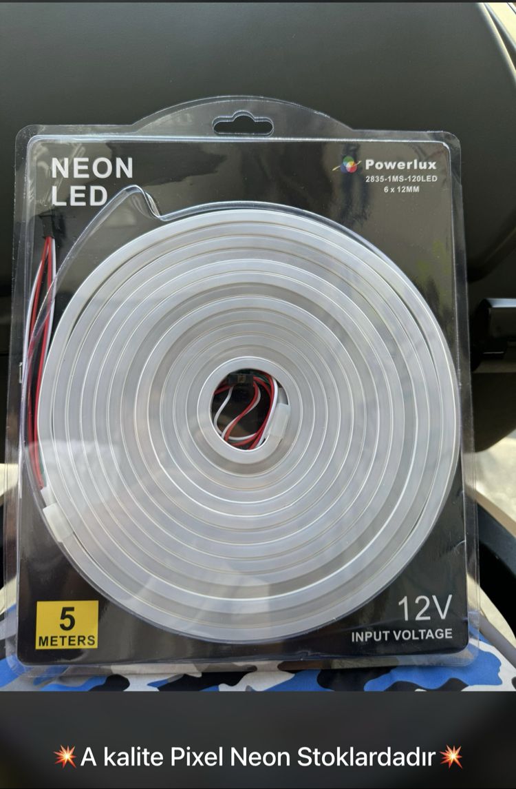 5MT PIXEL NEON SOKETLİ A KALİTE 