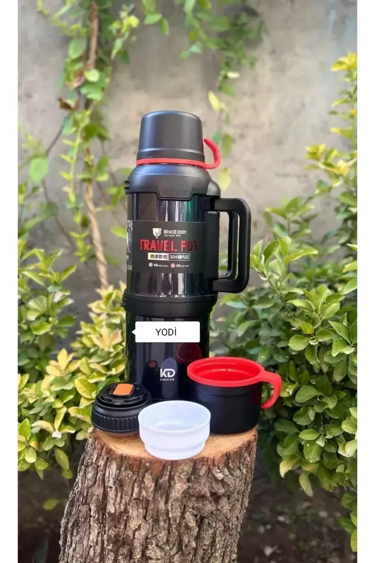 Car Pto Travel 4 Litre Dağcı Paslanmaz Çelik Yalıtımlı Termos