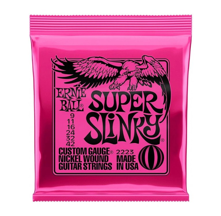 Ernie Ball P02223 Super Slinky 09-42 Elektro Gitar Teli