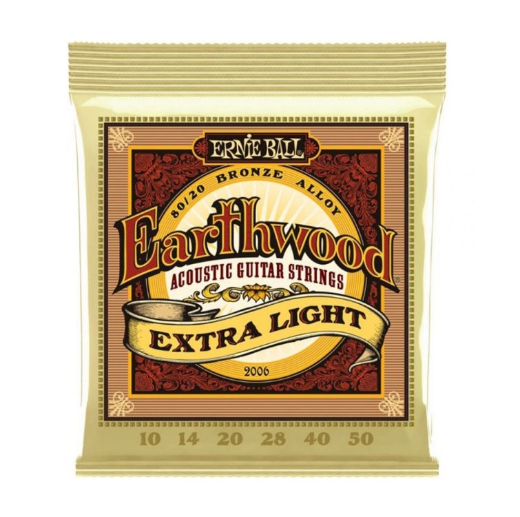Ernie Ball P02006 Extra Light 10-50 Akustik Gitar Teli