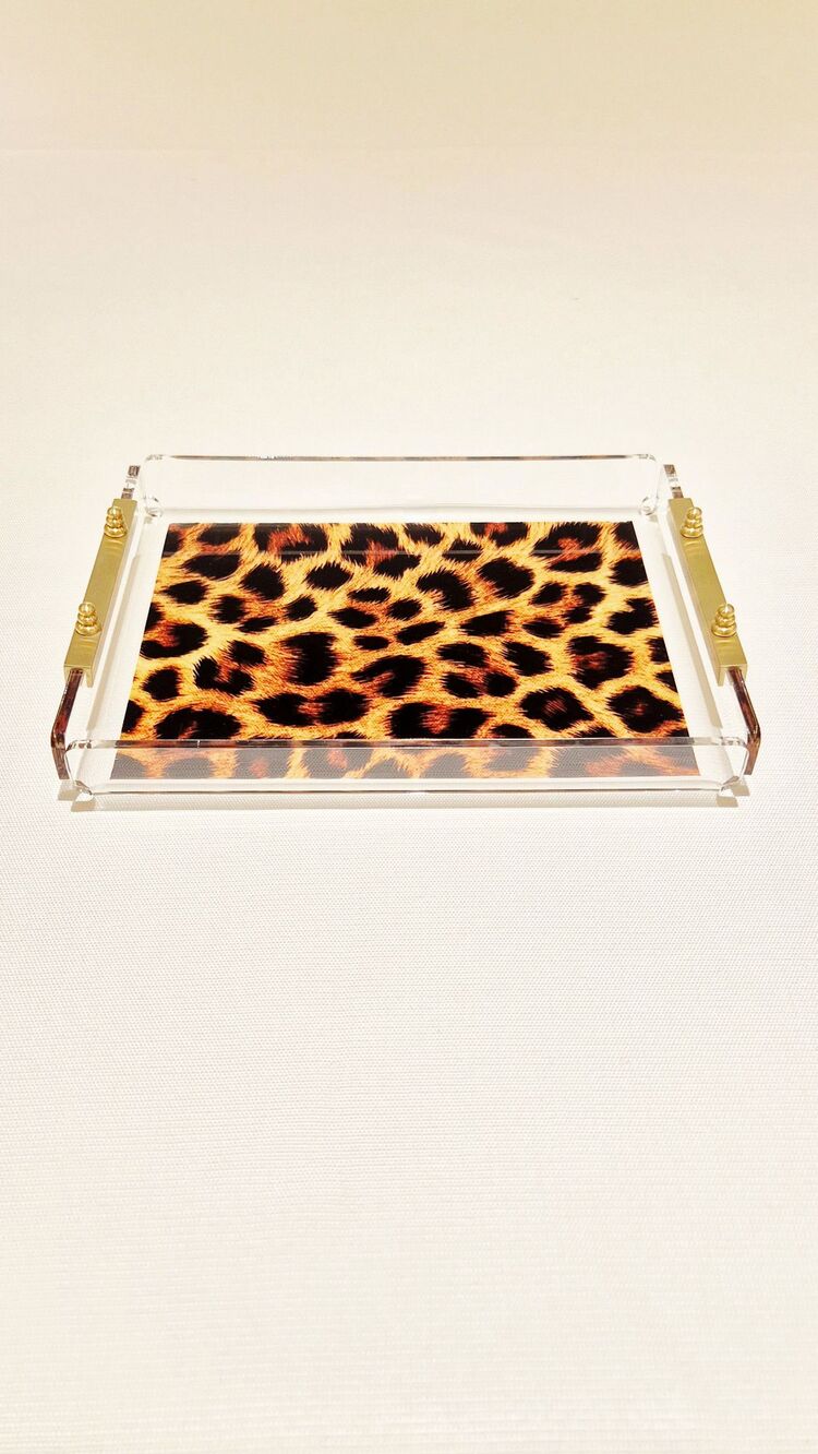 Leopard Tray -S-