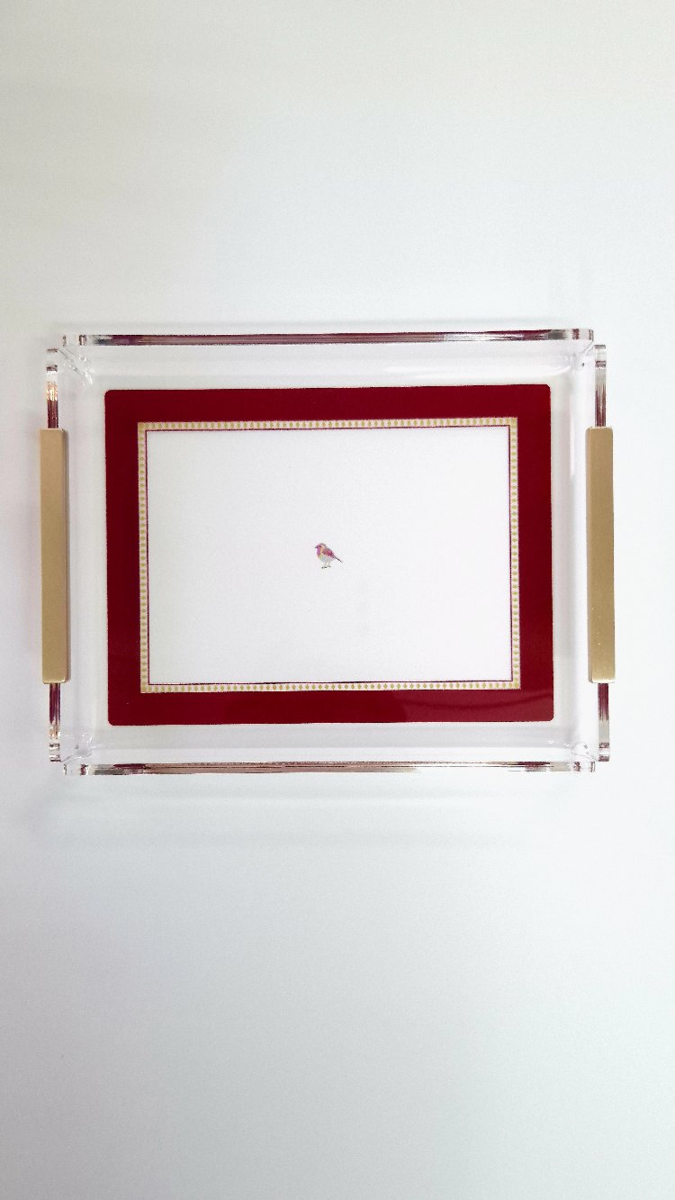 Bird Tray Red ♥️