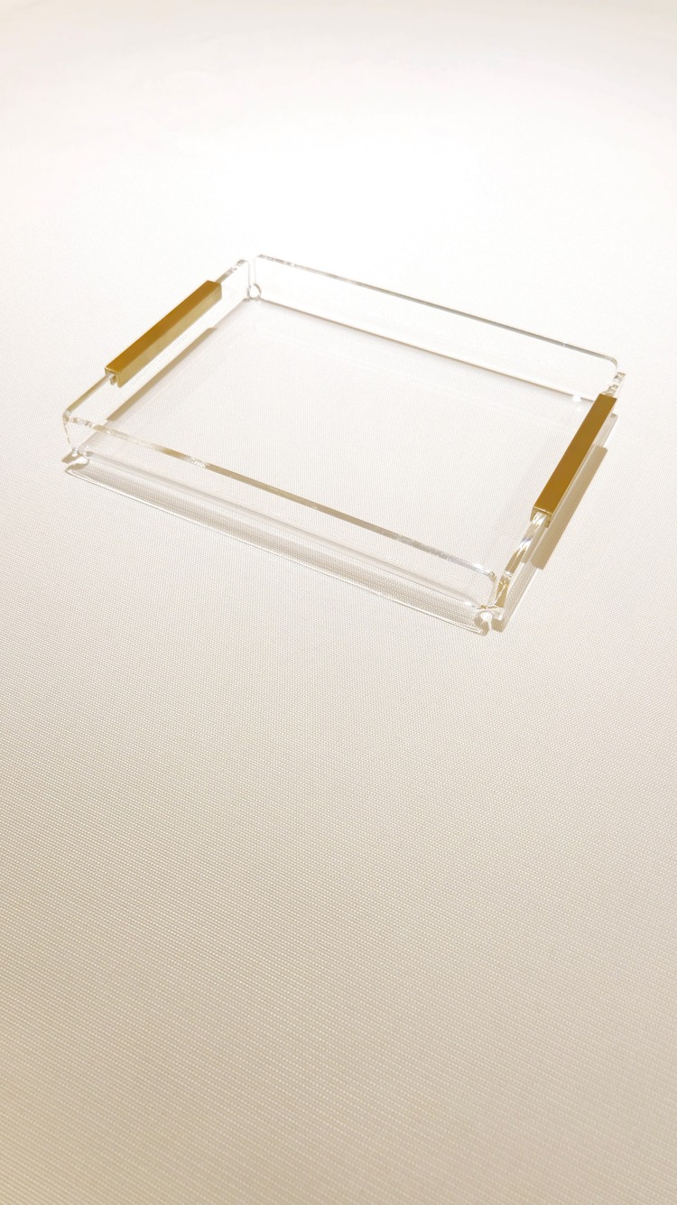 GOLD LINE TRAY -S- (Küçük Boy)