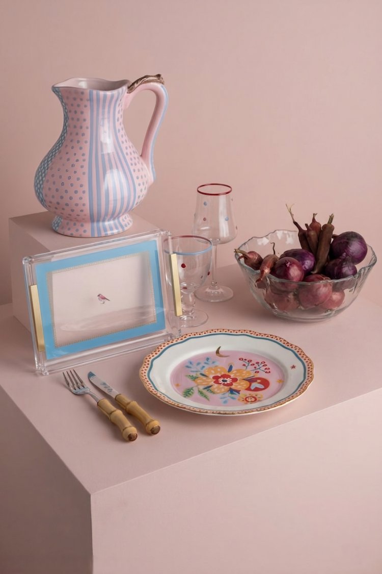 Bird Tray Blue
