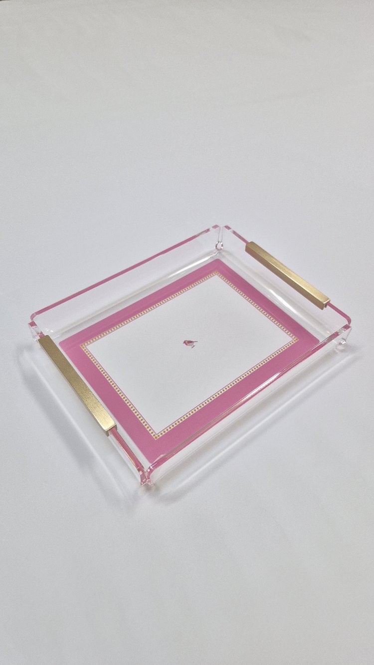 Bird Tray Pink 