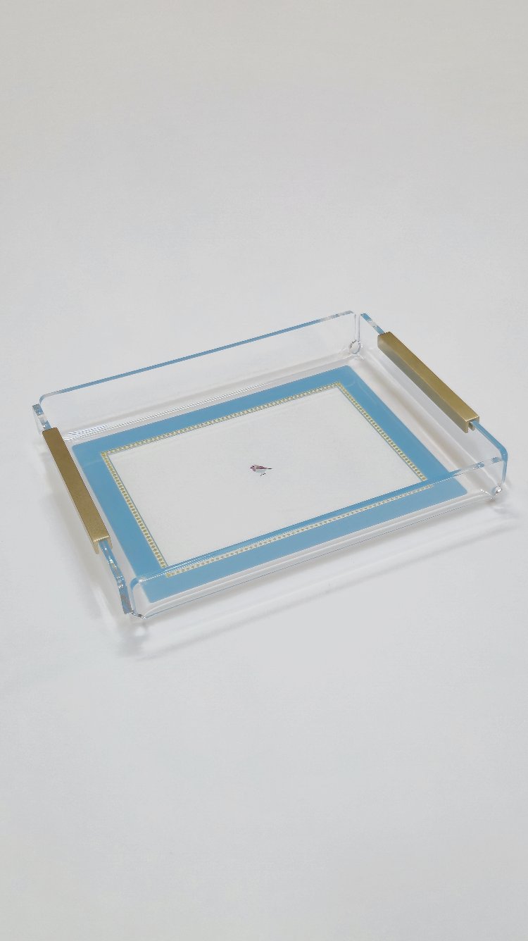 Bird Tray Blue