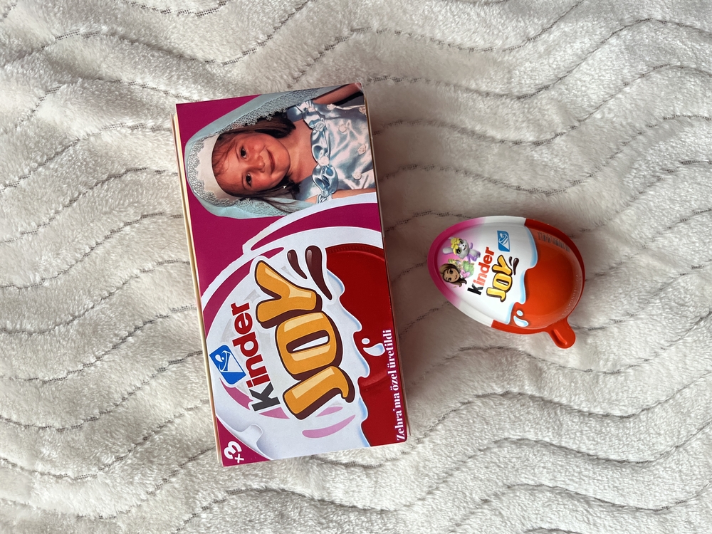 Kişiye özel kinder joy