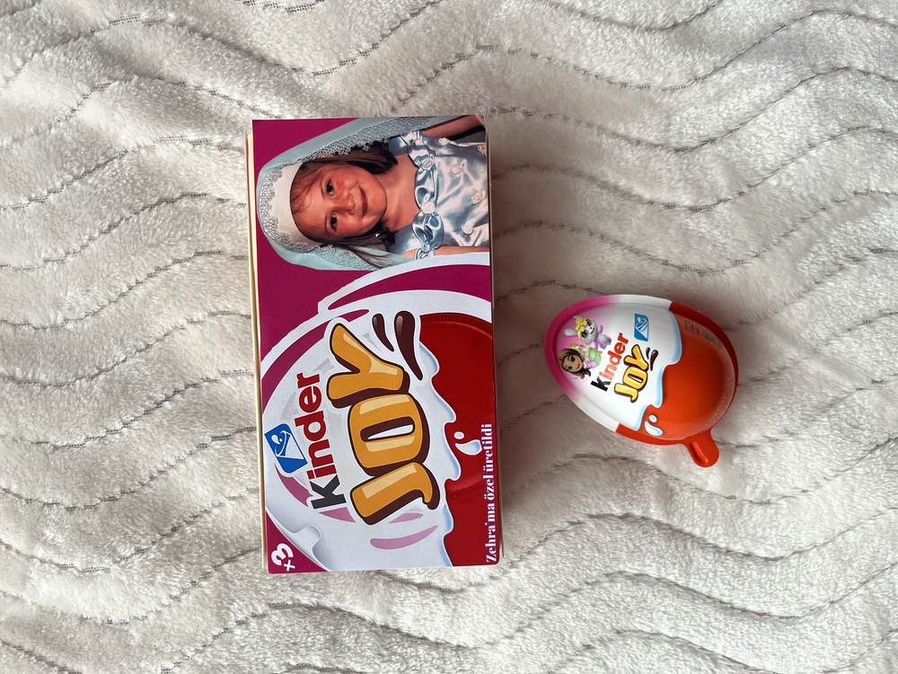 Kişiye özel kinder joy
