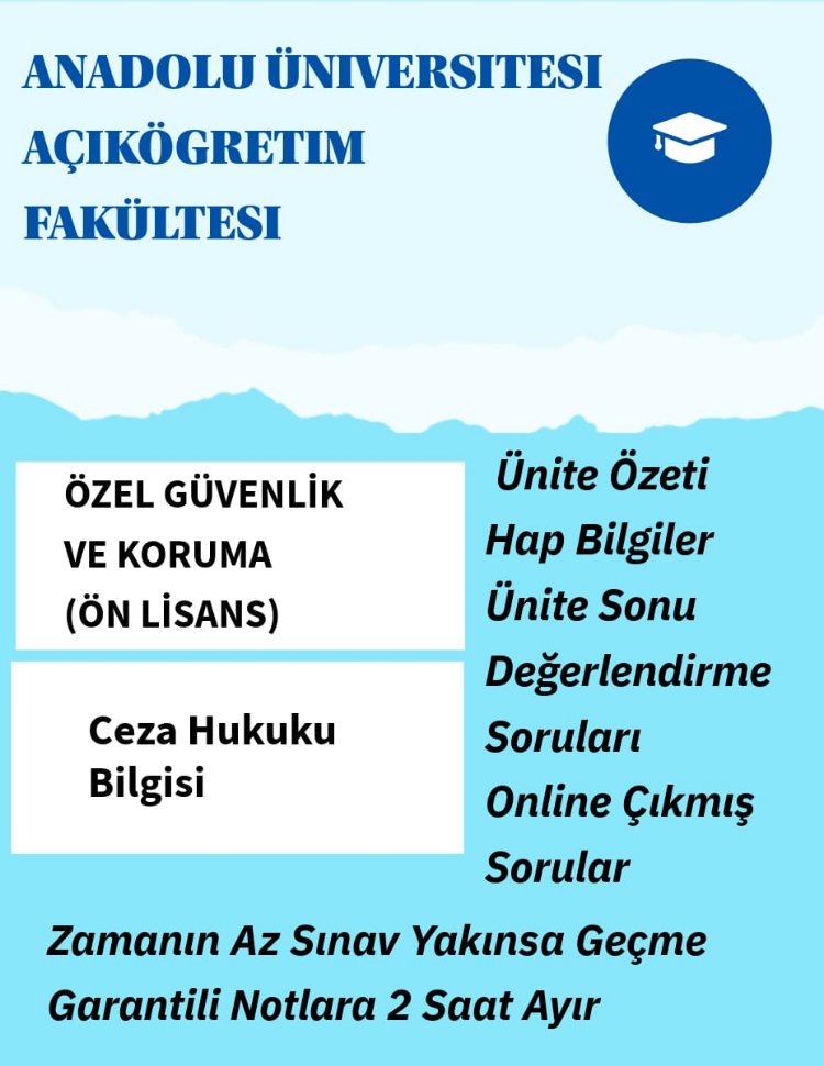 CEZA HUKUKU BILGISI