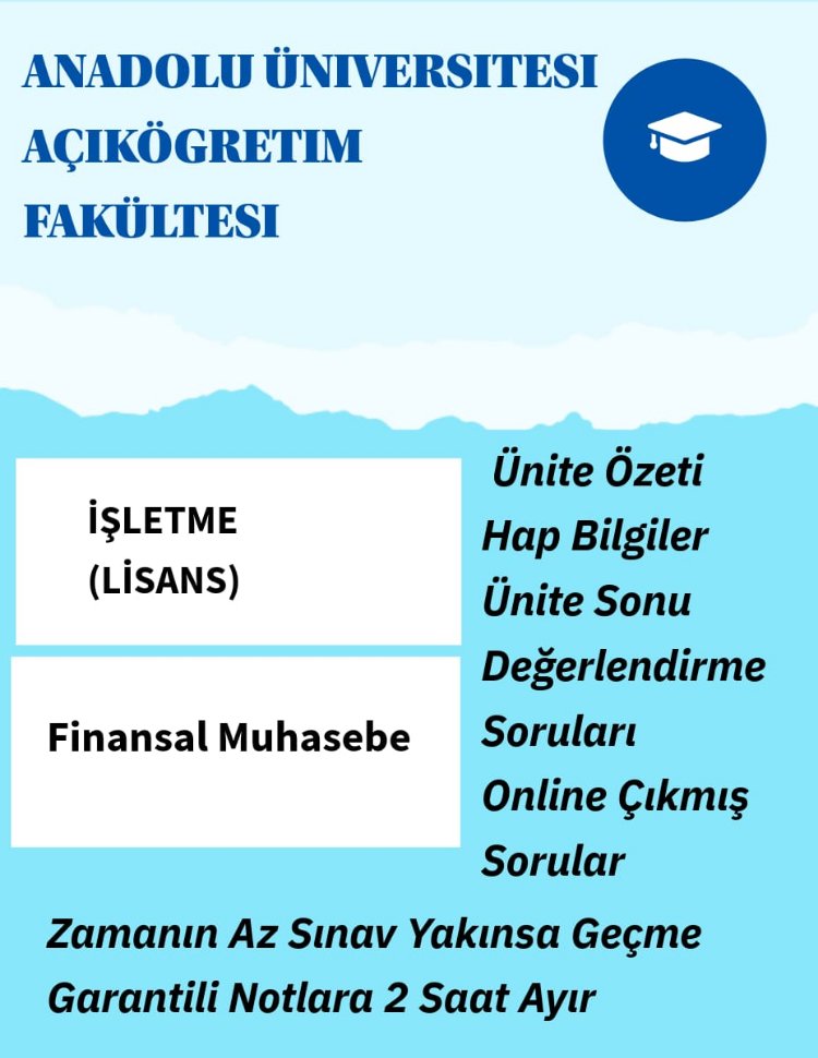 FİNANSAL MUHASEBE