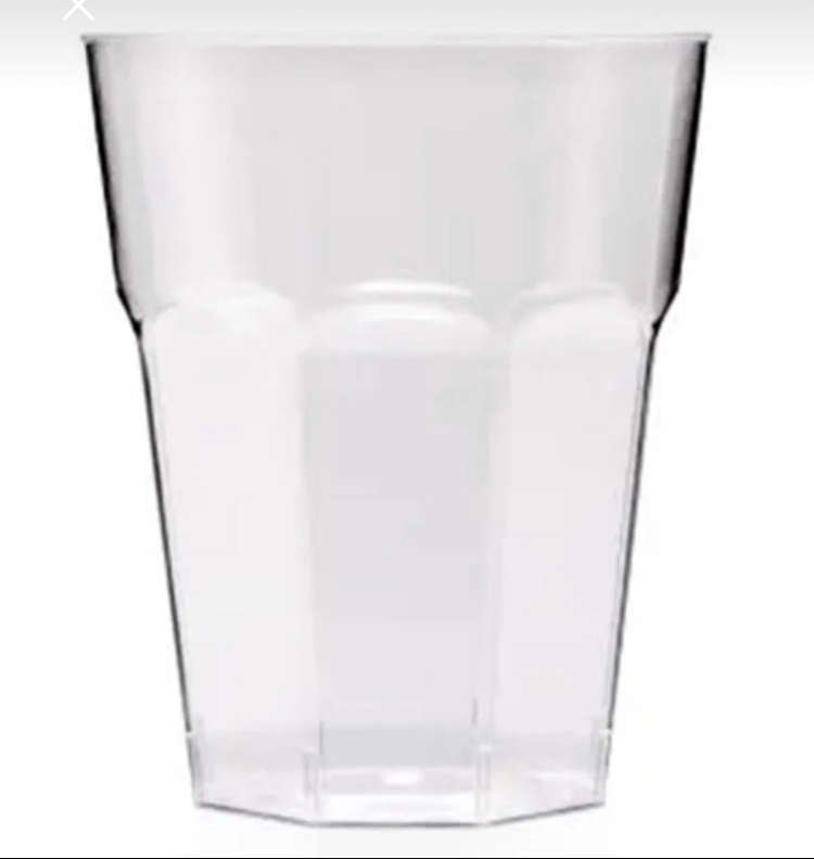 20 adet Kristal Mika Su Bardağı (350 ml)