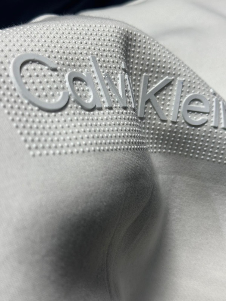 BEYAZ CK SWEATSHİRT 3 İPLİK ŞARDONLU