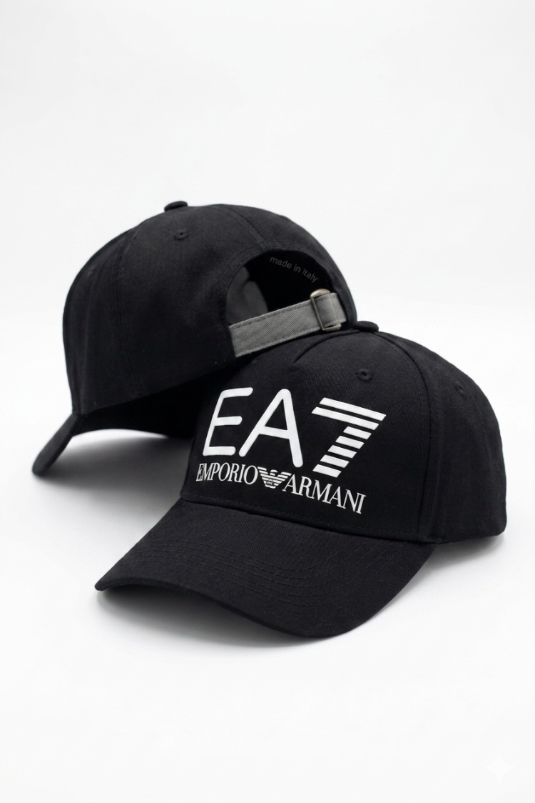 EA7 Emporio Armani Logolu Siyah Spor Şapka