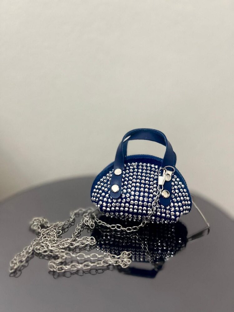 Mini Taşlı Çanta 