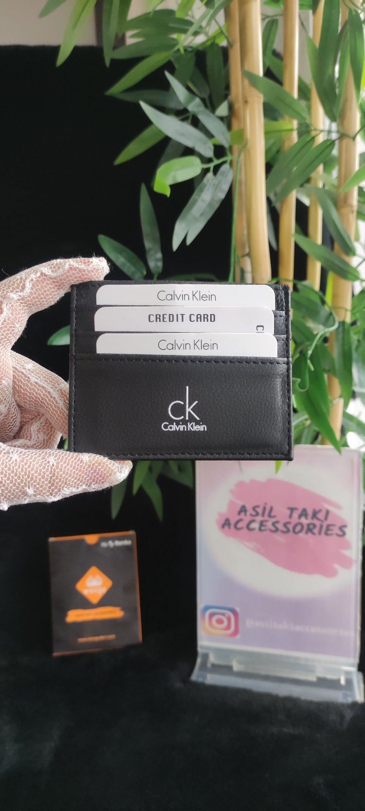 08 - Minimal İnce Erkek Kartlık | Hafif, Şık ve Günlük Kullanım – Siyah