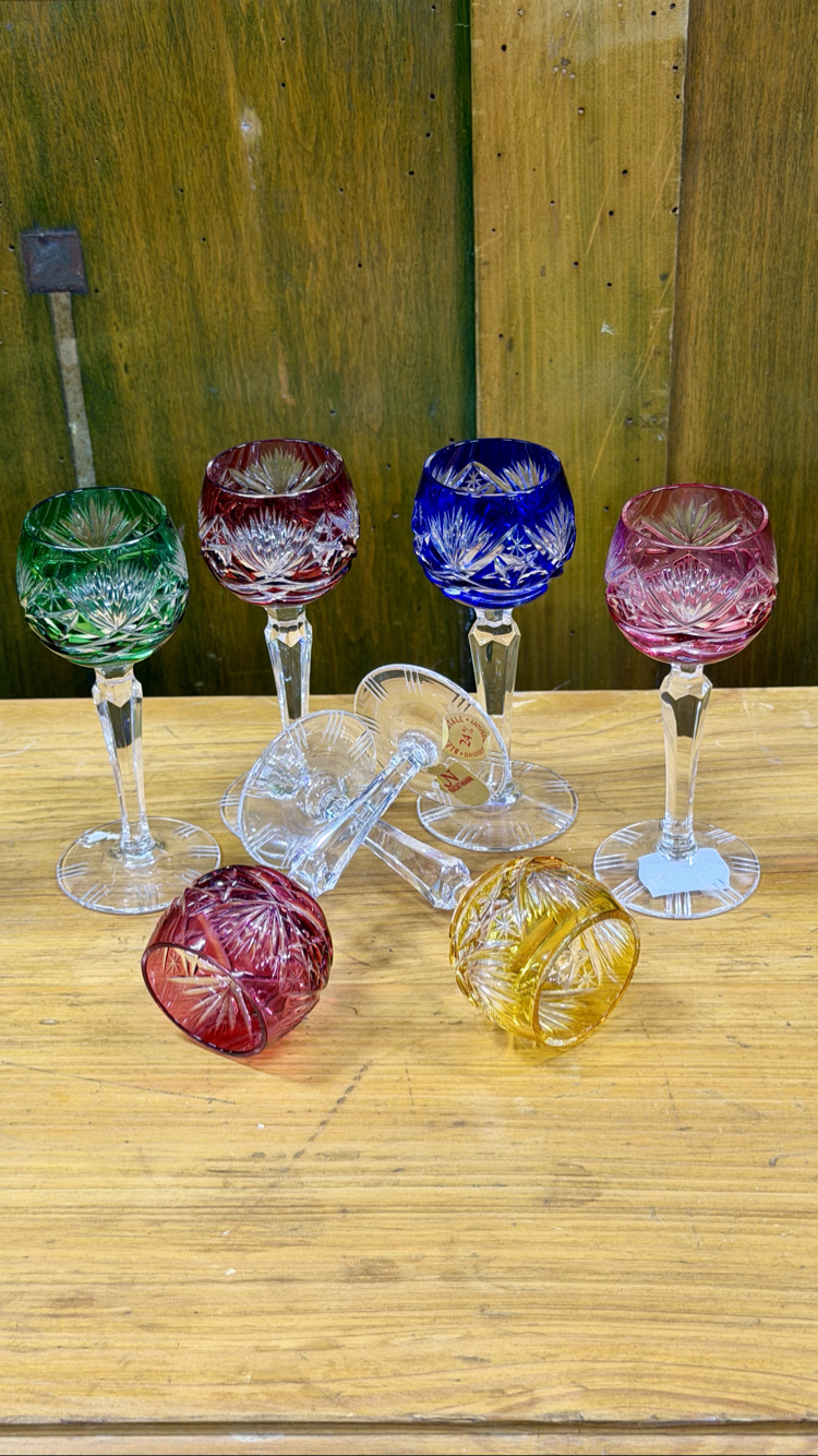 AVRUPA KRİSTAL KAHVE YANİ KADEH TAKIMI